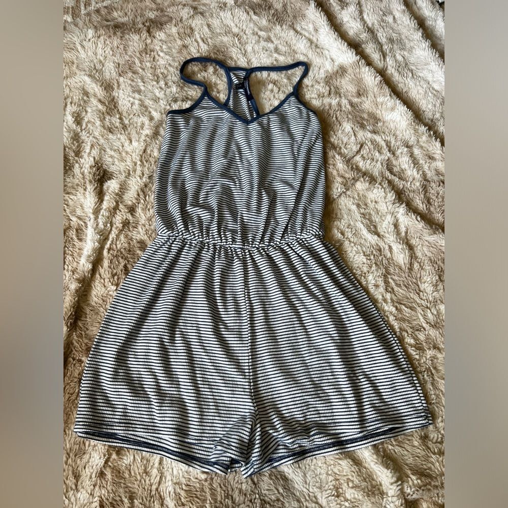 One Clothing Striped Romper